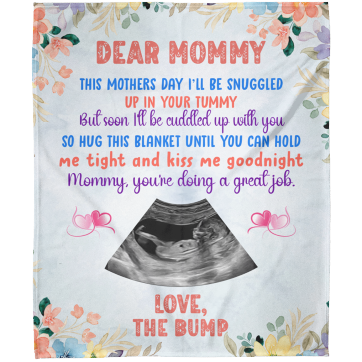 Dear Mommy Blanket