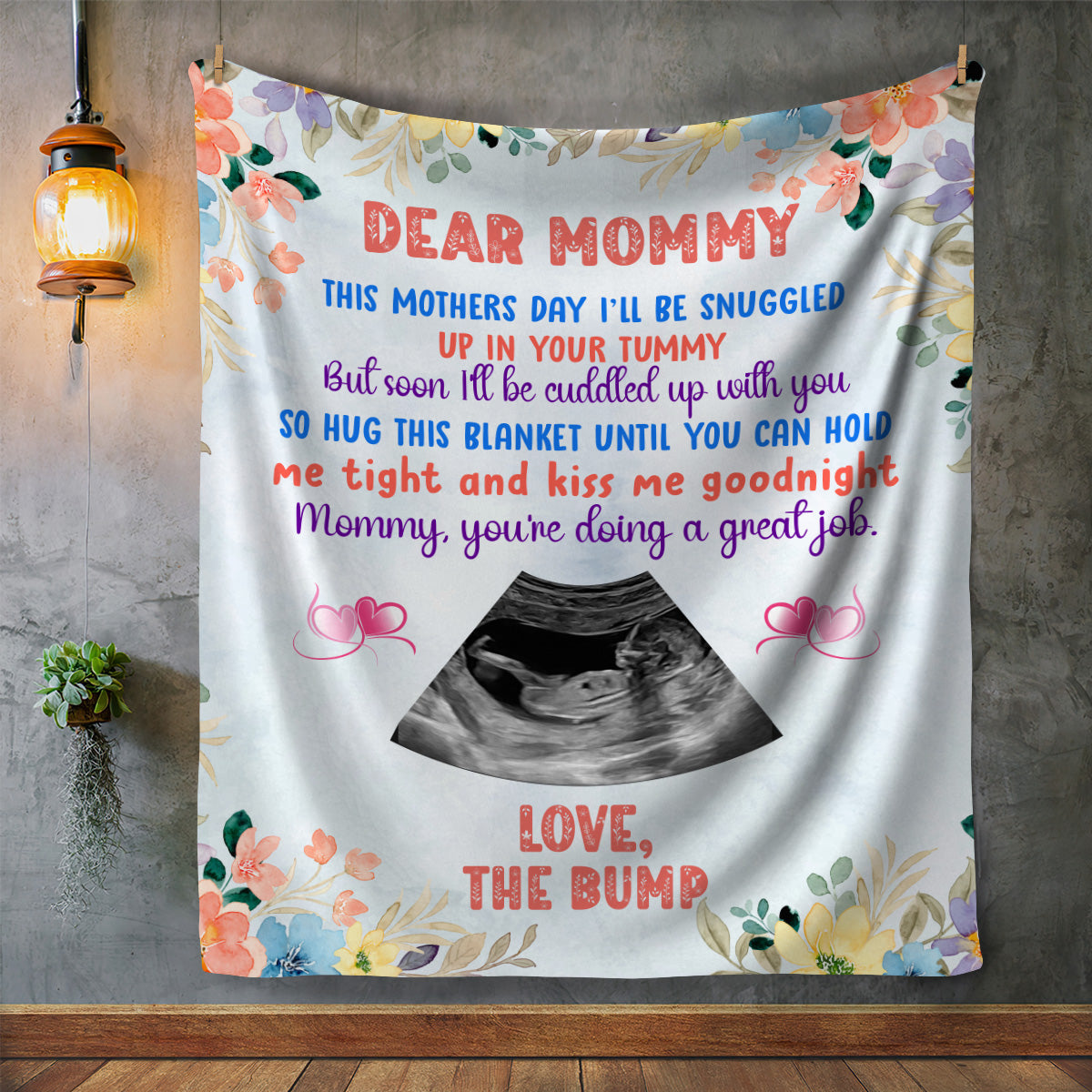 Dear Mommy Blanket