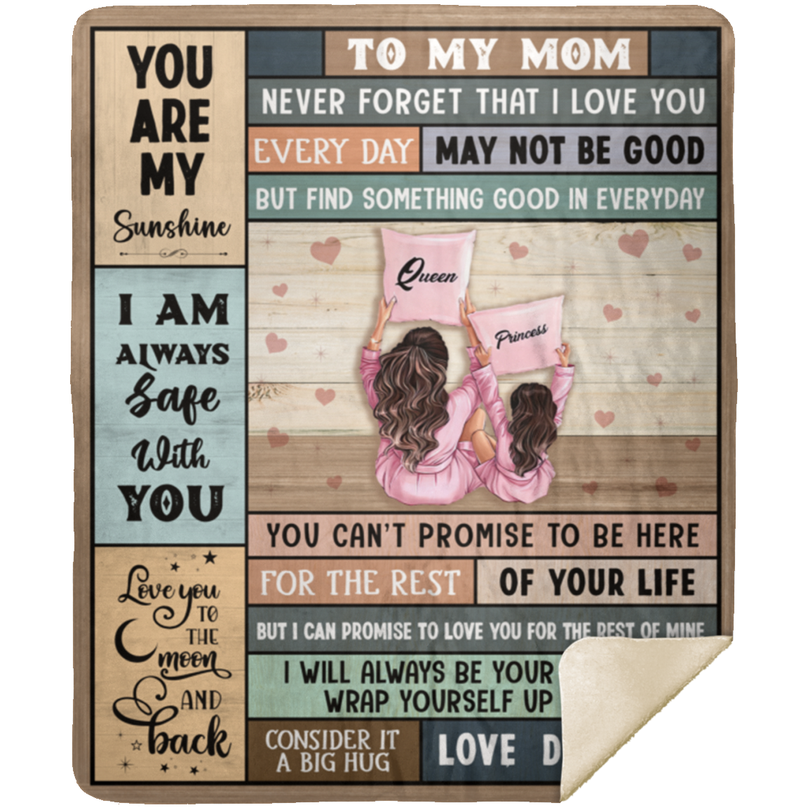 Tu My Mom You are my Sunshine | Blanket