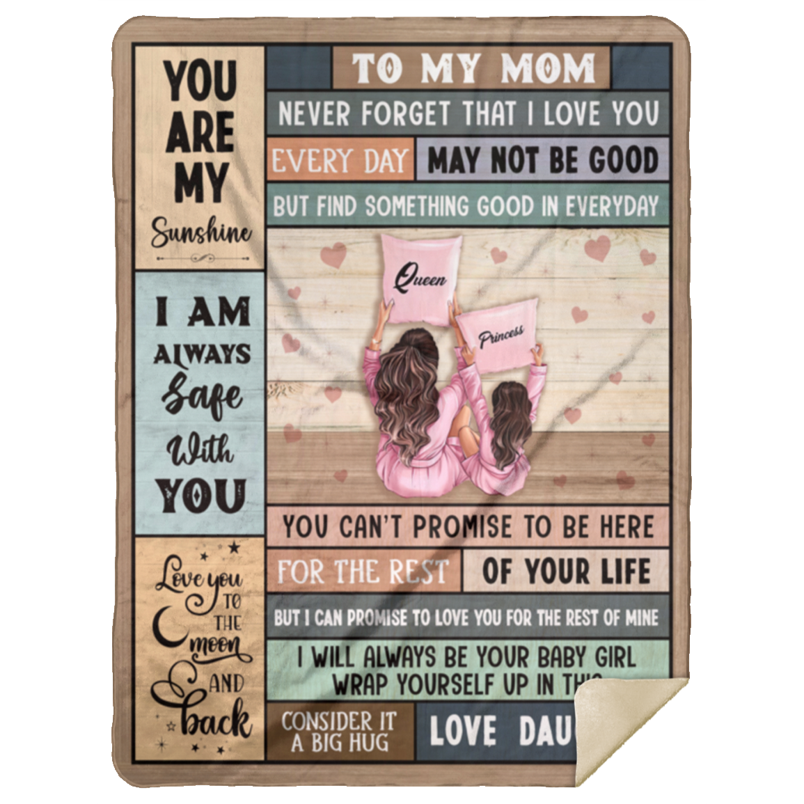 Tu My Mom You are my Sunshine | Blanket